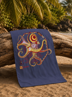 Serviette Microfibre La Pieuvre