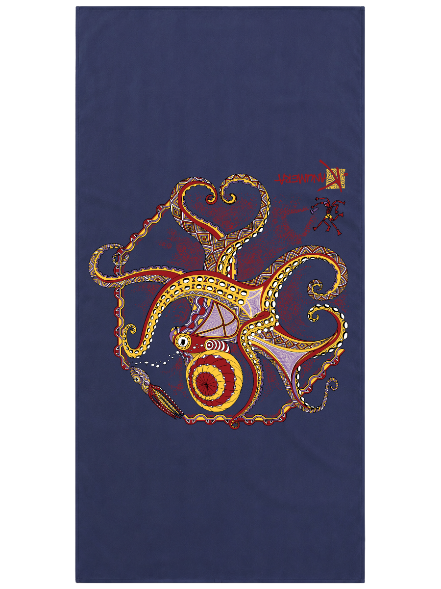 Octopus Microfiber Towel