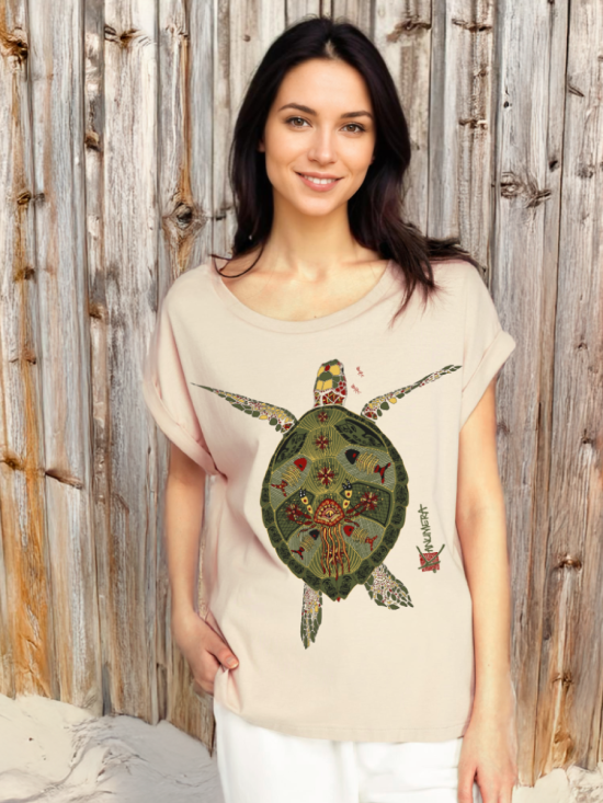 Turtle Loose organic T-shirt