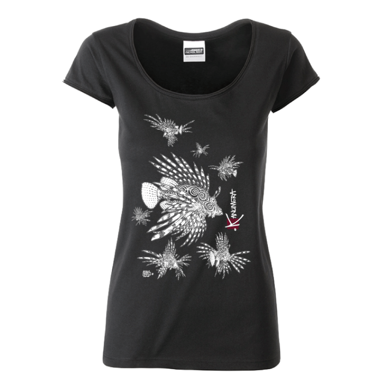 Scorpion Fish Ladies T-shirt