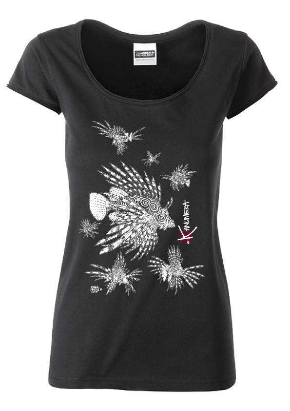 Scorpion Fish Ladies T-shirt