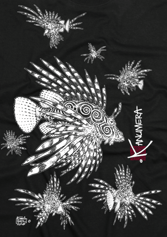 Scorpion Fish Ladies T-shirt