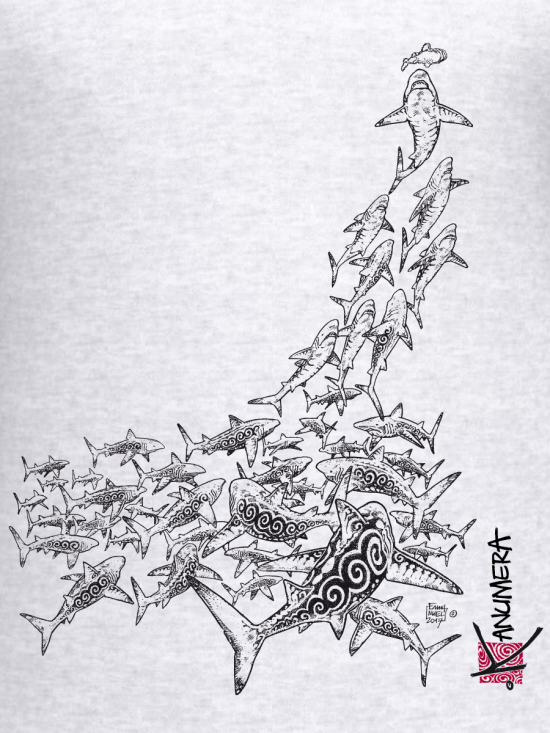 Sharks Attack Kids T-shirt