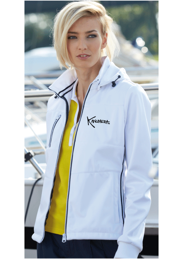 Veste Softshell Nautique Femme Les Manchots Tatoos