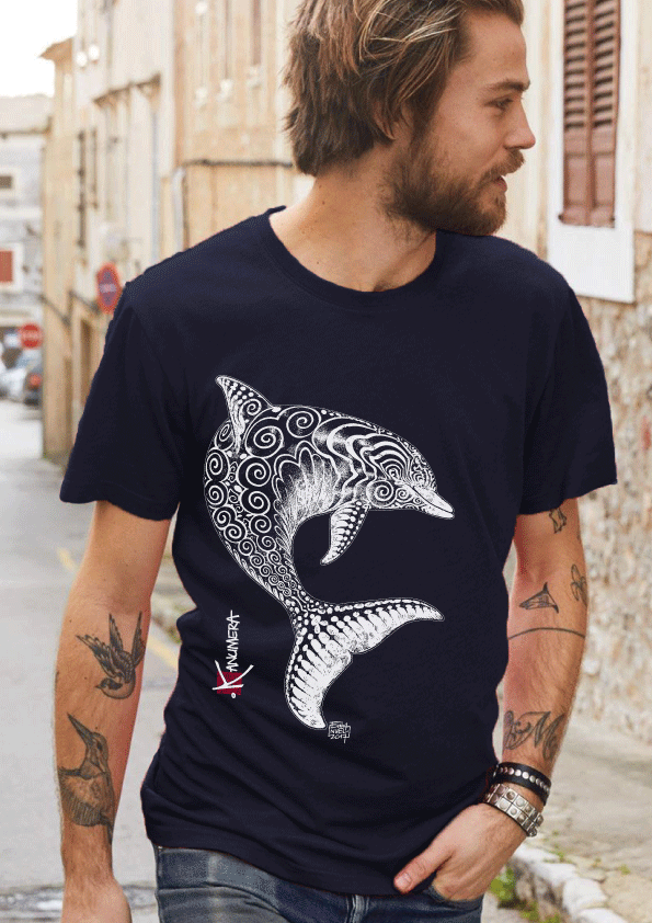 Dolphin Adult T-shirt