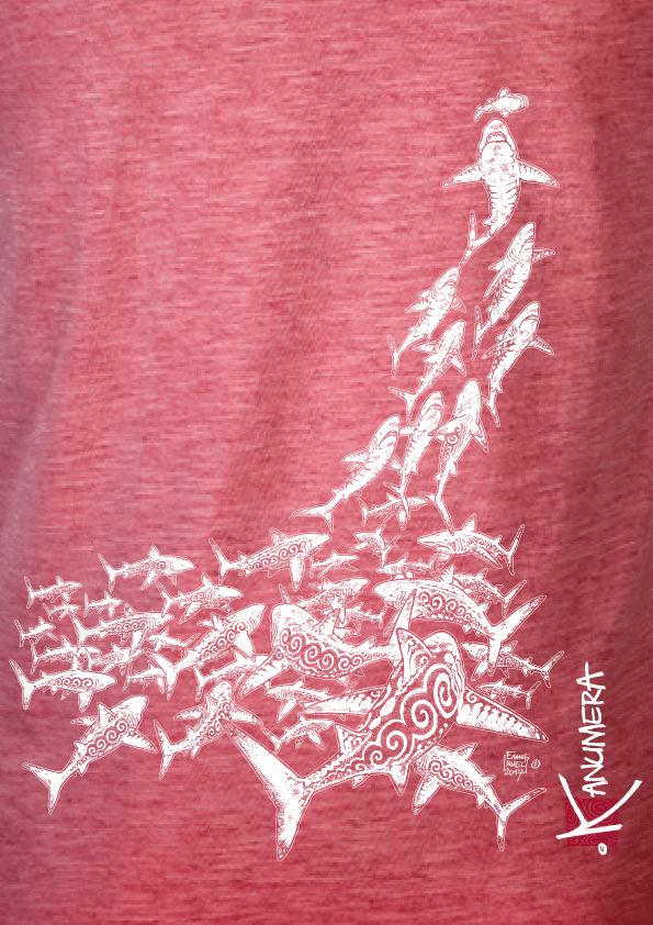 Sharks Attack Vintage T-shirt