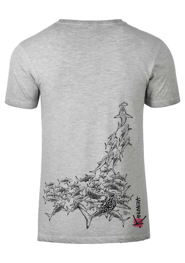 T-shirt délavé L'Attaque des Requins