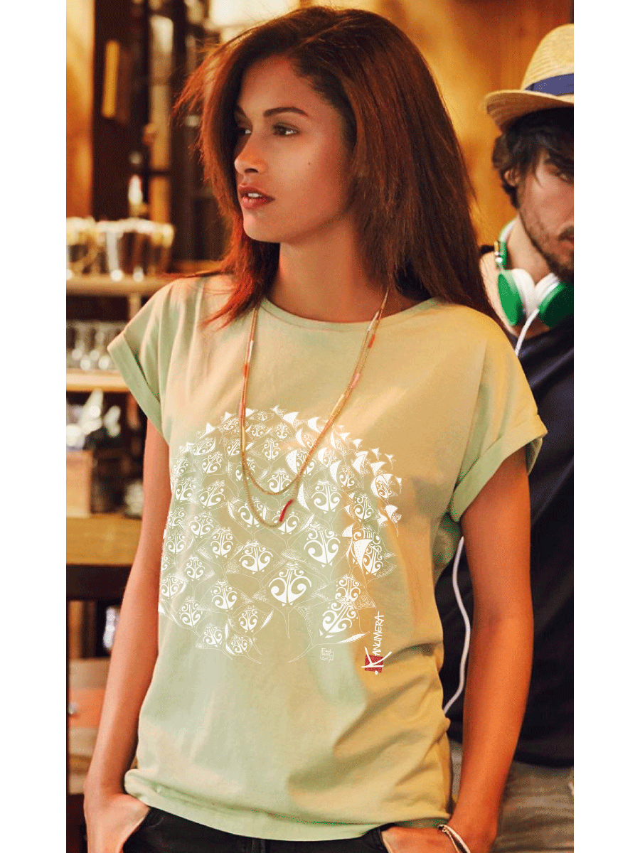 Round Rays Ladies' Casual-T