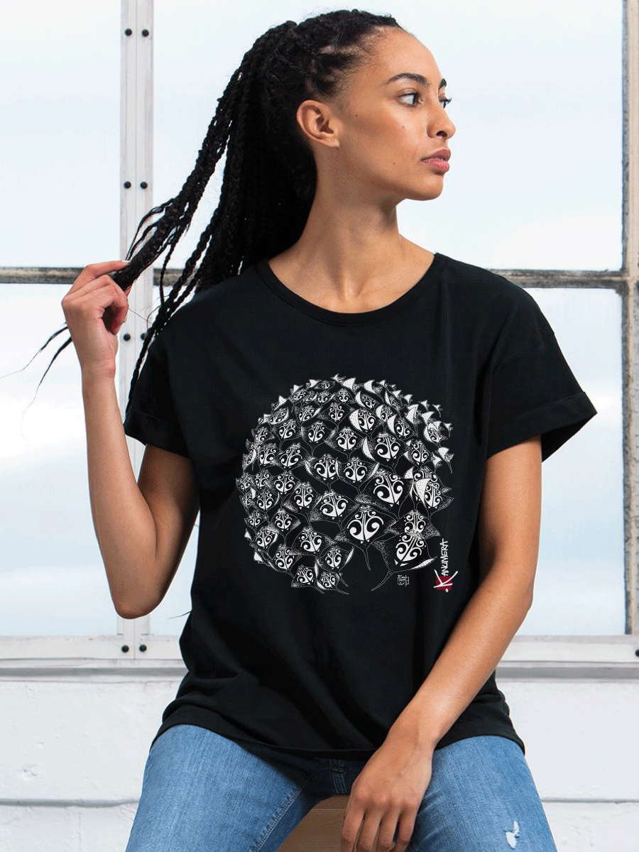 Round Rays Ladies' Casual-T