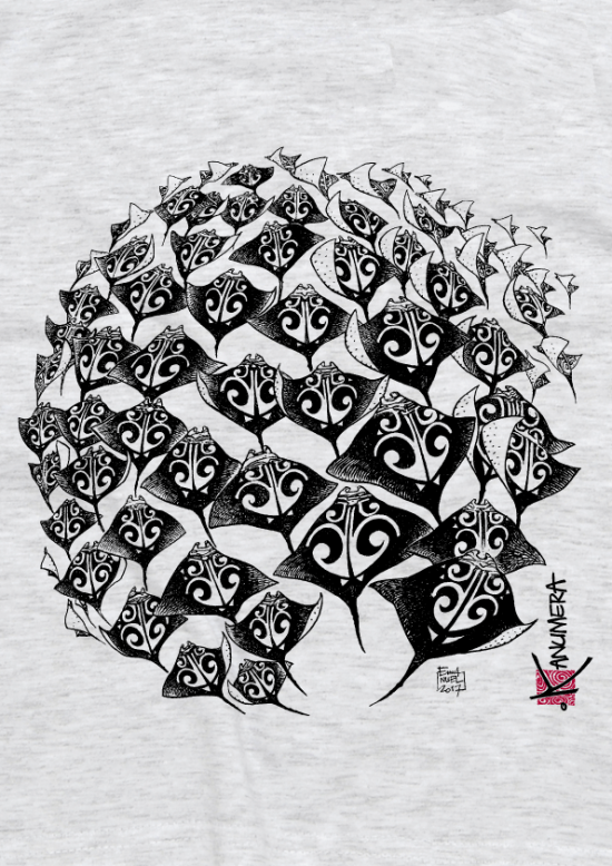 T-shirt Enfant La Ronde des Raies