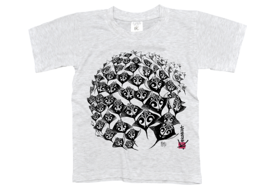 T-shirt Enfant La Ronde des Raies