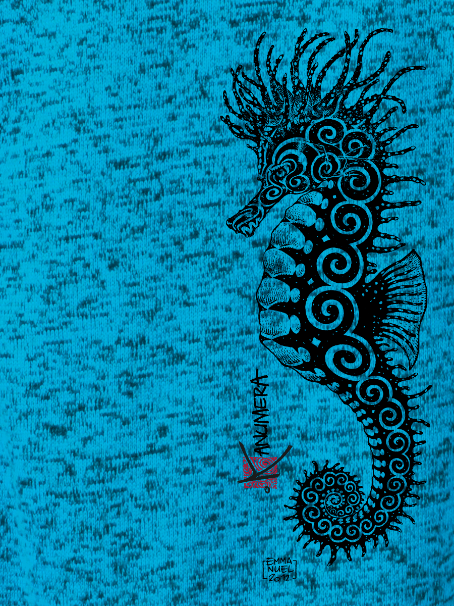 Veste à Capuche Femme en Polaire tricoté L'Hippocampe Tatoo