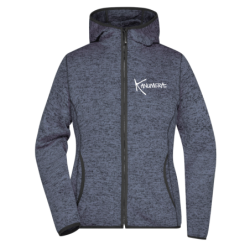 Veste à Capuche Femme en Polaire tricoté L'Hippocampe Tatoo