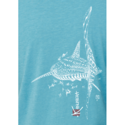 T-shirt Col Rond Le Requin Baleine