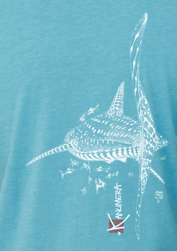 T-shirt Col Rond Le Requin Baleine