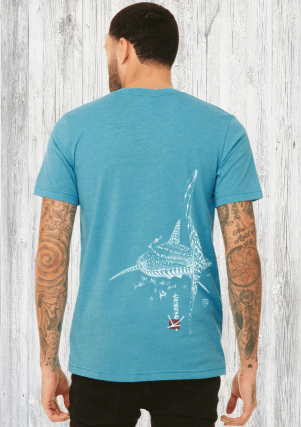T-shirt Col Rond Le Requin Baleine
