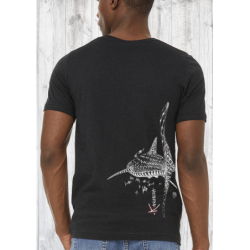 T-shirt Col Rond Le Requin Baleine