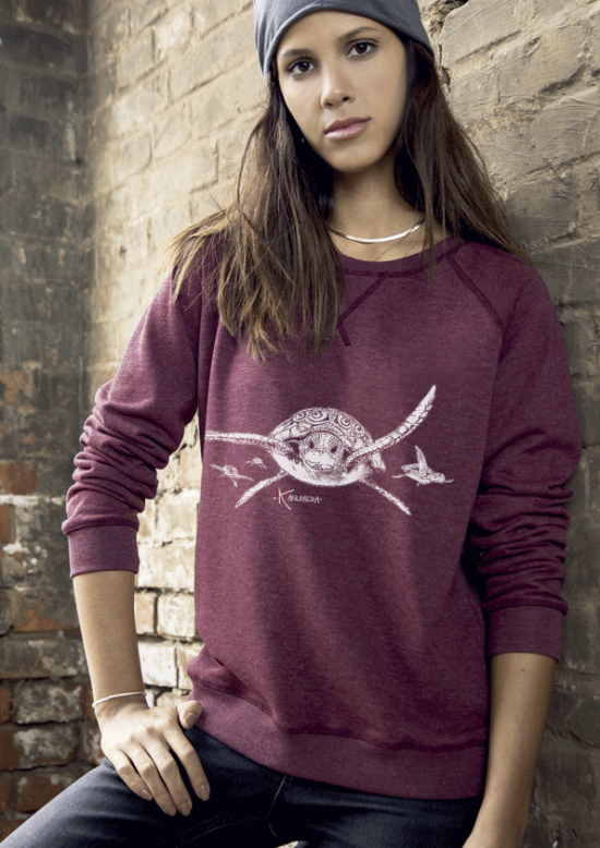 Sweat Bio Classic Femme Les Tortues