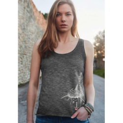 Whale Shark Ladies' Slub-Top