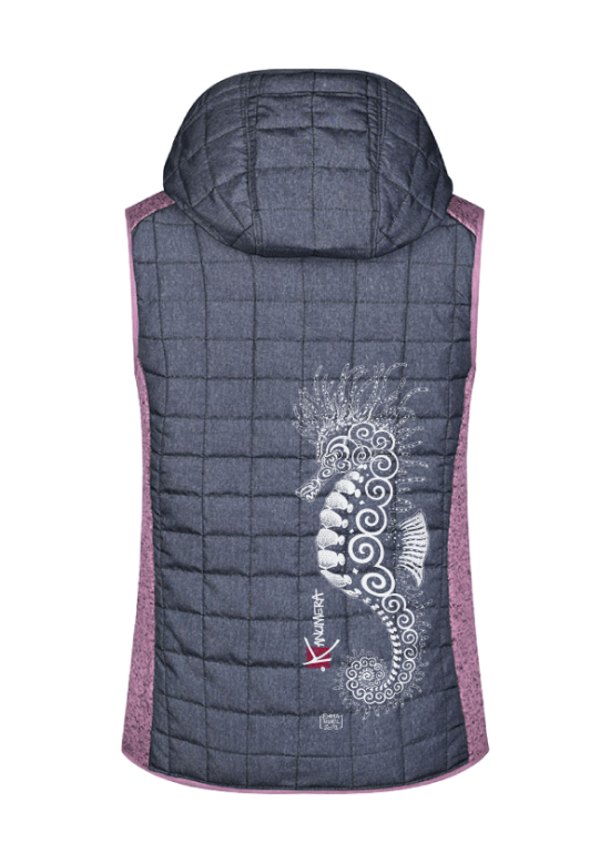 Gilet Tricoté Hybride Femme L'Hippocampe Tatoo