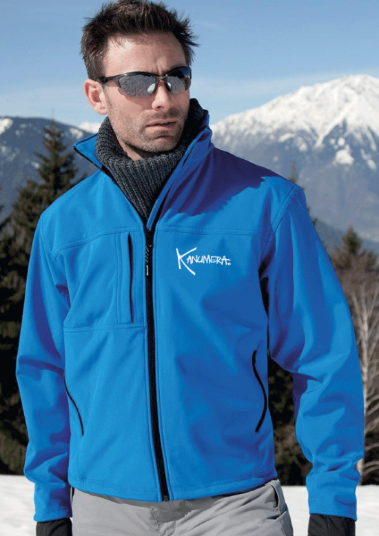Veste zippée homme Softshell Les Raies Tatoos