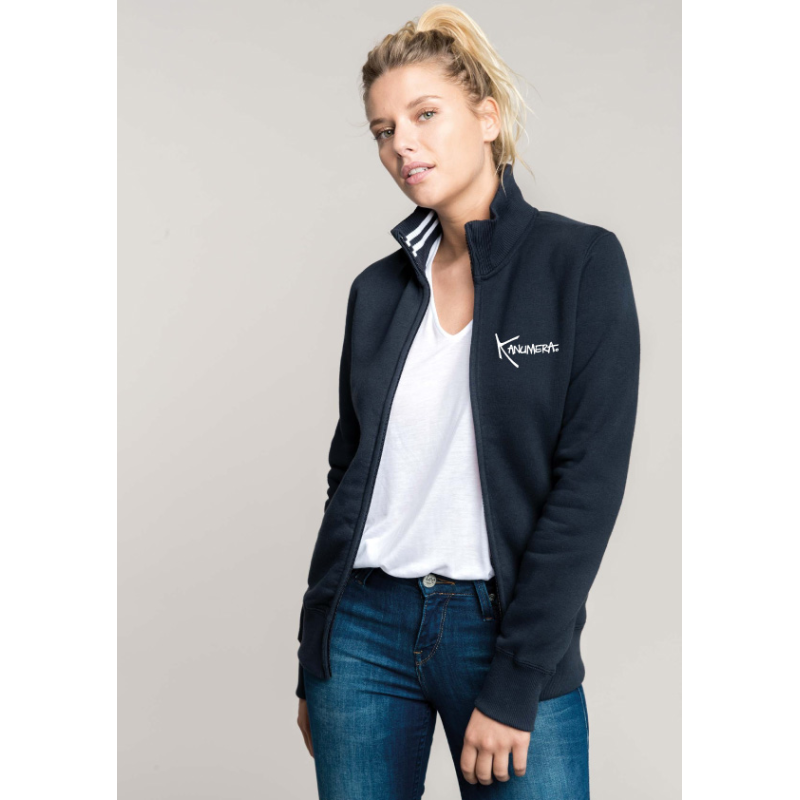 Veste Molleton zippée femme Les Raies