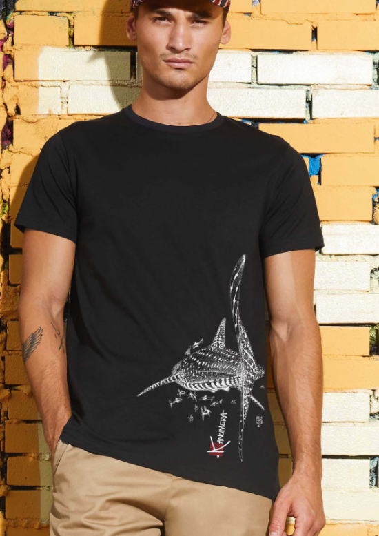 T-shirt Bio Le Requin Baleine