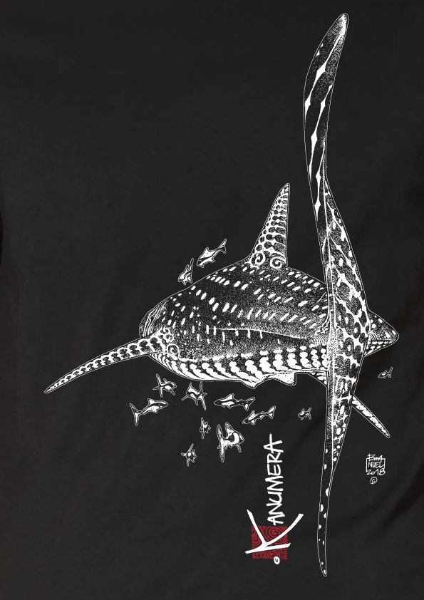 T-shirt Bio Le Requin Baleine