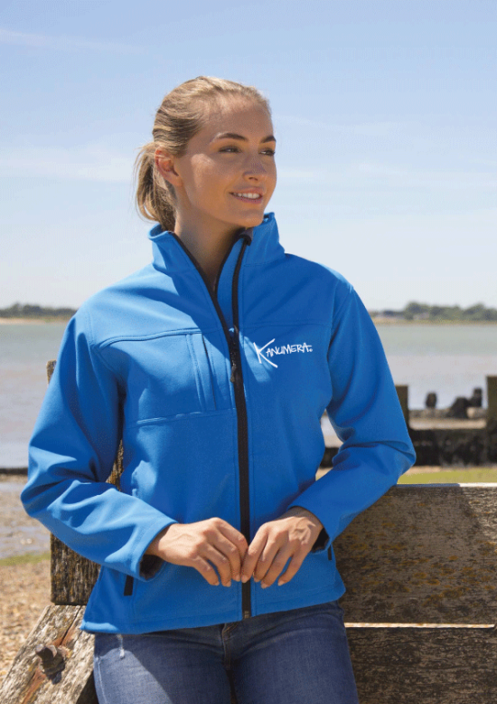 Veste zippée femme Softshell Les Raies Tatoos