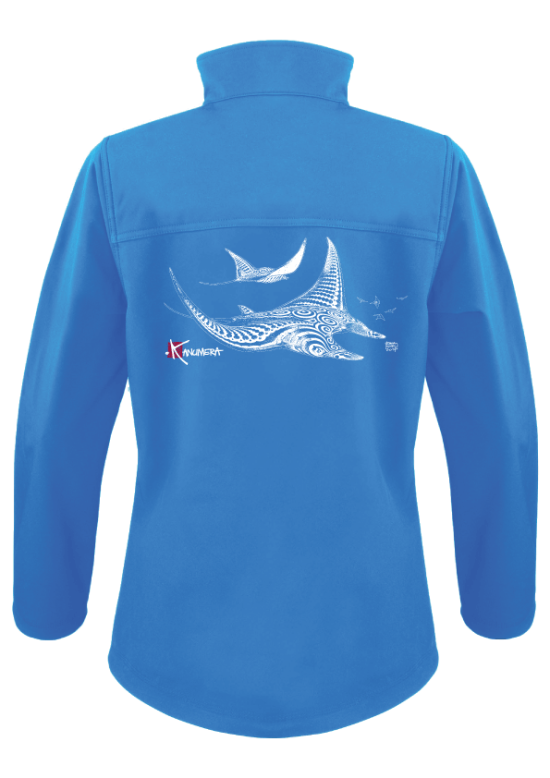 Veste zippée femme Softshell Les Raies Tatoos