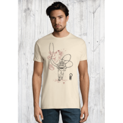 T-shirt Bio La Pieuvre et Le Scaphandrier