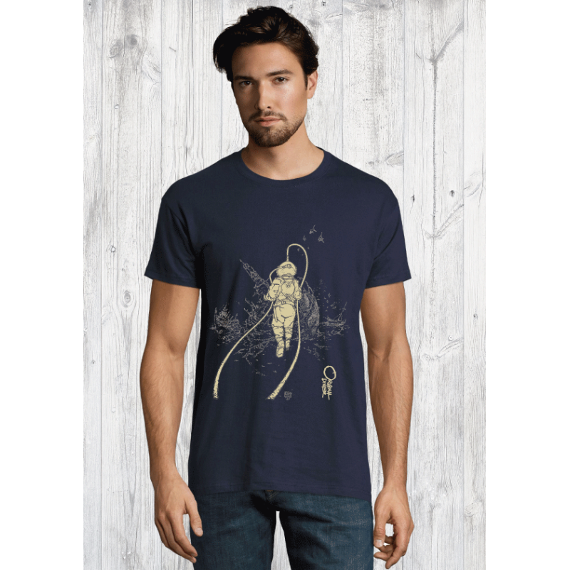 T-shirt Bio Les Épaves et le Scaphandrier