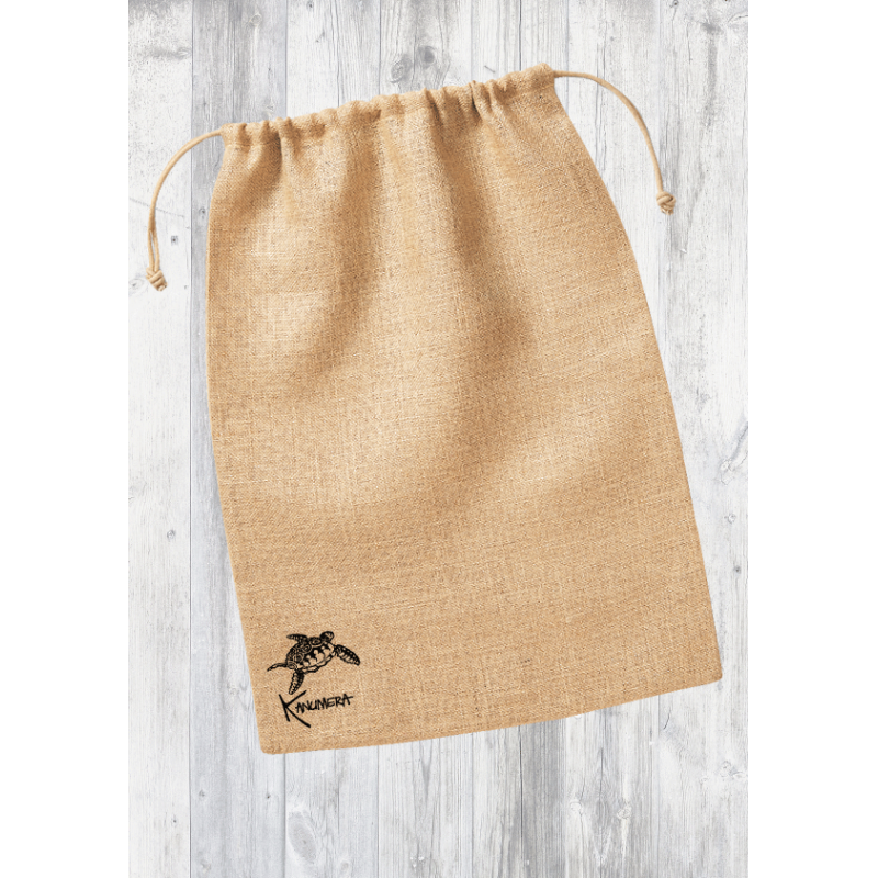 Turtle Big Jute Stuff Bag