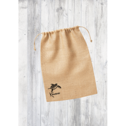 Turtle Small Jute Stuff Bag