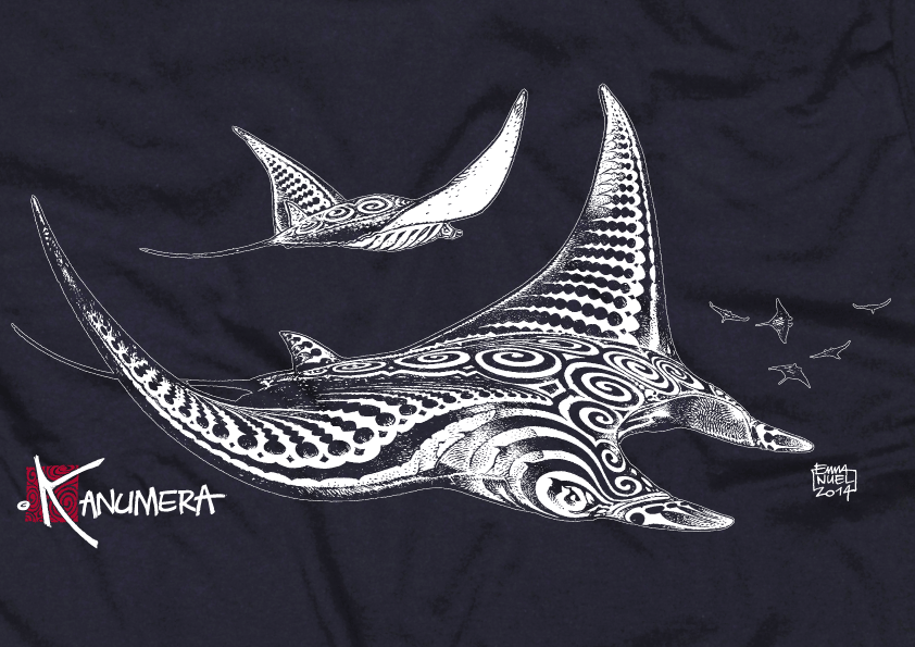 Tee-shirt Bio Les Raies Tatoos