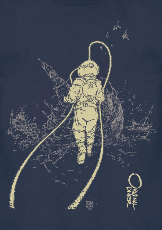 T-shirt Enfant Les Épaves et le Scaphandrier