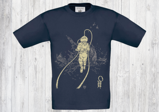 T-shirt Enfant Les Épaves et le Scaphandrier