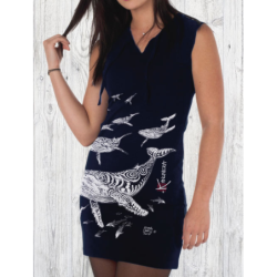 Robe sans manches Le Champ de Baleines