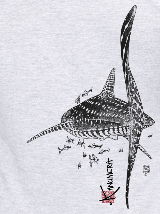 Chemise Maille Piquée Manches Longues Le Requin Baleine