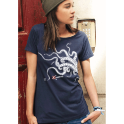 T-shirt bio Femme Les Tentacules