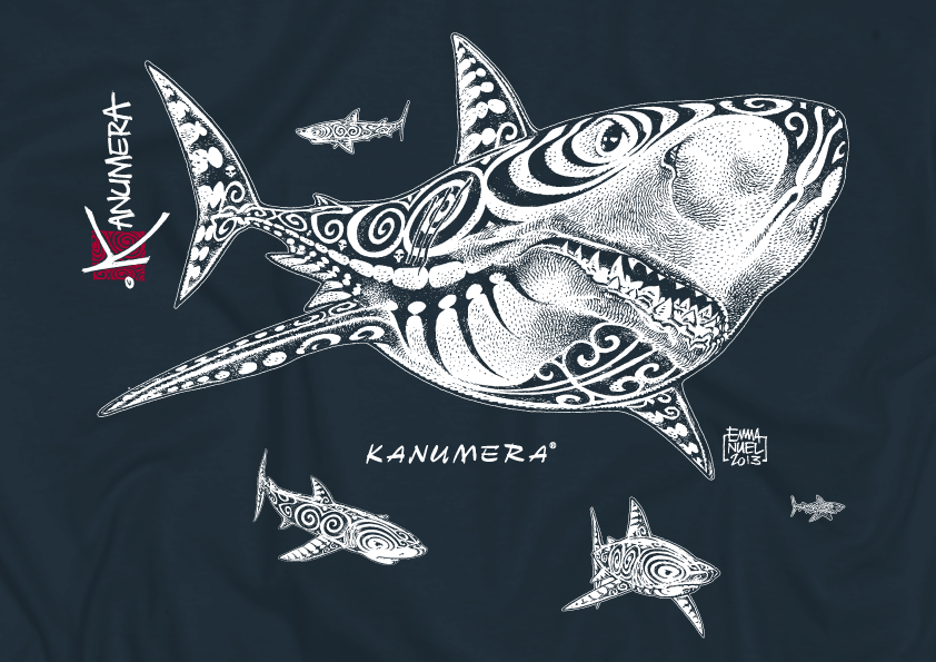 Tee-shirt Bio Les Requins Tatoos