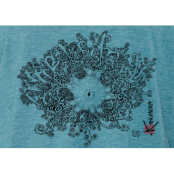 T-shirt Fluide à manches roulottées Le Gorgonocéphale