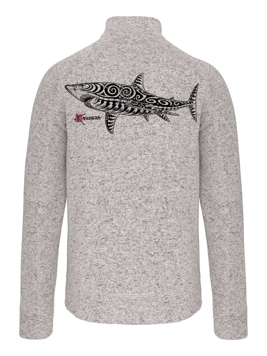 Shark Men's full zip heather jacket