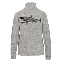 Veste Femme en Polaire tricoté Le Requin Tatoo