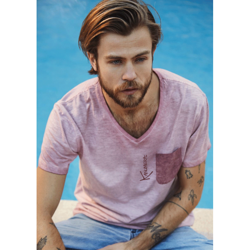 T-shirt délavé La Pieuvre Tatoo