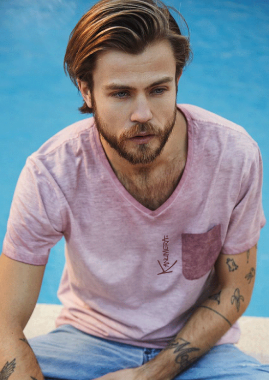 T-shirt délavé La Pieuvre Tatoo