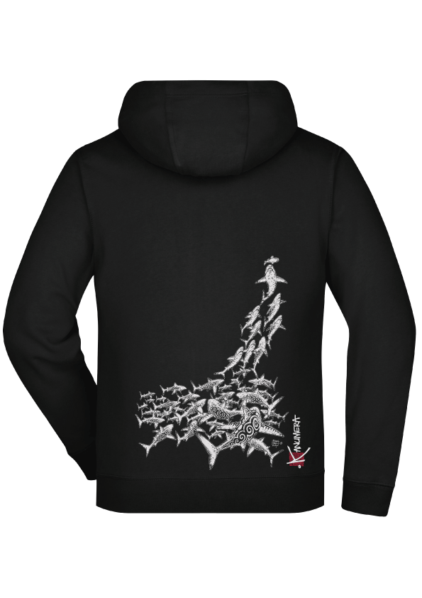 Sweat Capuche Lourd L'Attaque des Requins