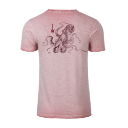T-shirt délavé La Pieuvre Tatoo
