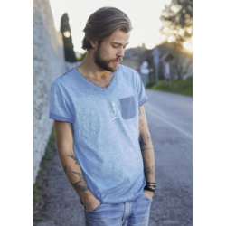 T-shirt délavé La Pieuvre Tatoo
