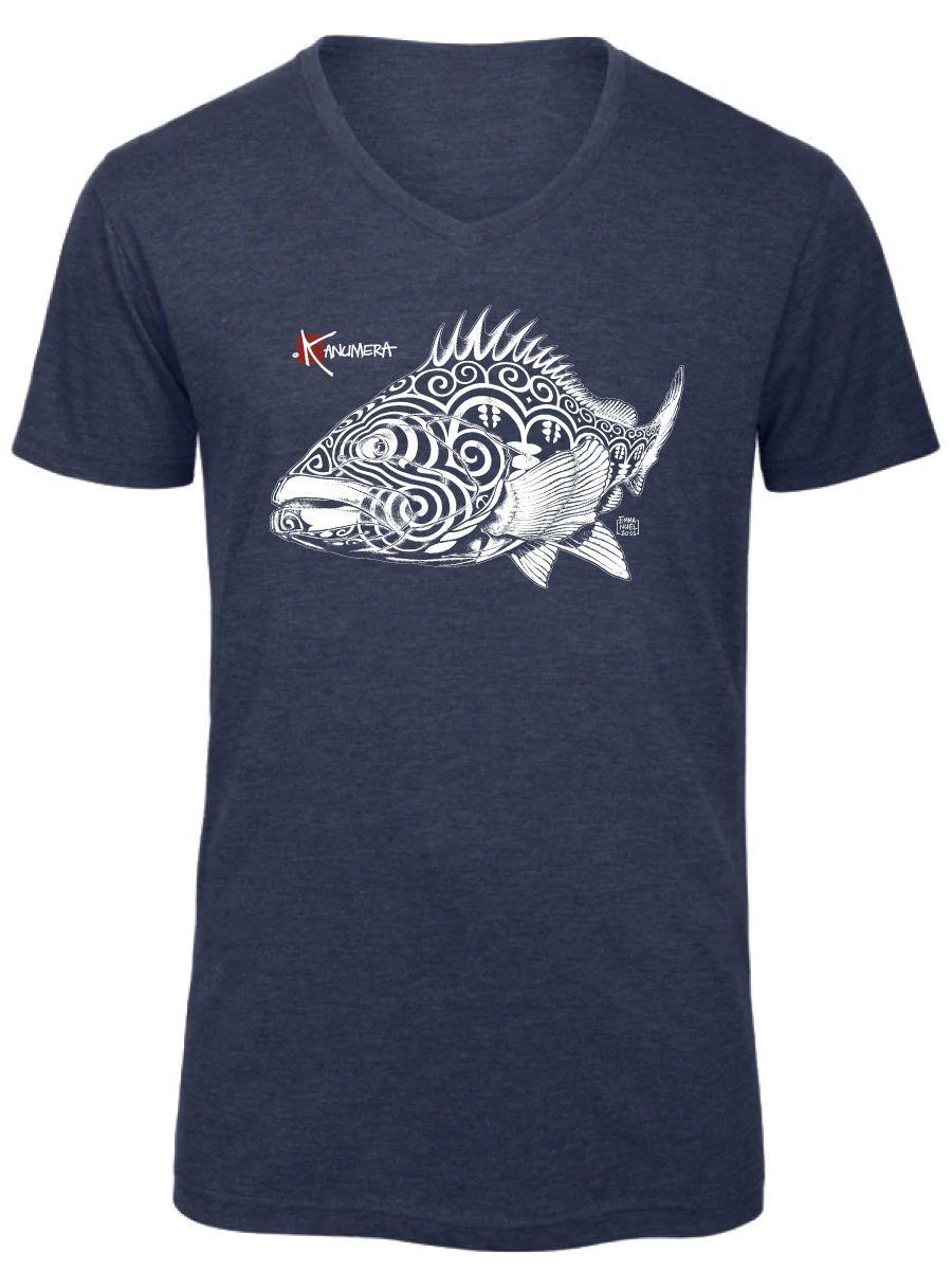 Grouper V Neck T-shirt